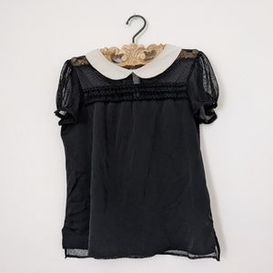 Vera Wang Lace Blouse